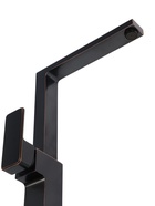 УЦЕНКА Смеситель для кухни VANN VA K-3 BLACK, однорычажный, высокий излив, черный - Фото 5