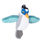 Игрушка для кошек Mr.Kranch «Птичка», 7.5 см, с кошачьей мятой, плюшевая, серая - Фото 1