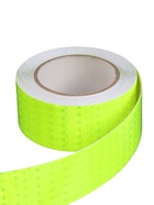 УЦЕНКА Светоотражающая лента, самоклеящаяся, зеленая, 5 см × 15 м - Фото 2