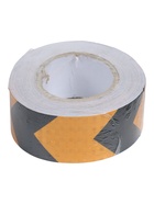 УЦЕНКА Светоотражающая лента, самоклеящаяся, желто-черная, 5 см х 25 м - Фото 4