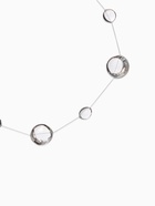 Браслет на леске "Капля росы", цвет былй в серебре 10918162