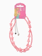 Бусы детские «Выбражулька. Звезды», набор 2 шт. розовые - фото 63635565