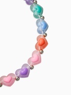 Бусы детские «Выбражулька. Сердце», цветные в серебре - Фото 2