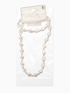 Набор 2 предмета: бусы, браслет «Жемчуг барочный. Капля», 40/18 см, белый в серебре 10936571