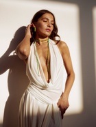 Бусы бисерные с подвесами жемчуг «Нить стекла», L=120 см, №2, зелёные - Фото 9