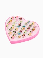 Кольцо «Выбражулька. Цветок», с подвеской, МИКС, безразмерное (комплект 36 шт) - фото 63635683