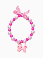 Браслет детский «Выбражулька. Котик, бант», бело-розовый 10937176