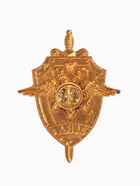 Значок «МВД России», красный в золоте - Фото 2