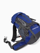 Рюкзак туристический, 65+5 литров, отдел на шнурке, 5 наружных карманов, 2 внутренних кармана, синий - Фото 13