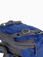 Рюкзак туристический, 65+5 литров, отдел на шнурке, 5 наружных карманов, 2 внутренних кармана, синий - Фото 21