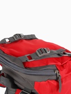 Рюкзак туристический, 65+5 литров, отдел на шнурке, 5 наружных карманов, 2 внутренних кармана, красный - Фото 21