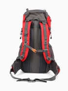 Рюкзак туристический, 65+5 литров, отдел на шнурке, 5 наружных карманов, 2 внутренних кармана, красный - Фото 9
