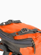Рюкзак тур 65+5л, 30*20*53, отдел на шнурке, 5нар+2вн кармана, цвет оранжевый 10941188