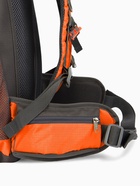 Рюкзак тур 65+5л, 30*20*53, отдел на шнурке, 5нар+2вн кармана, цвет оранжевый 10941188