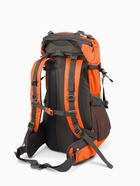 Рюкзак туристический, 65+5 литров, отдел на шнурке, 5 наружных карманов, 2 внутренних кармана, оранжевый - Фото 8