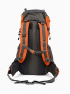 Рюкзак туристический, 65+5 литров, отдел на шнурке, 5 наружных карманов, 2 внутренних кармана, оранжевый - Фото 9