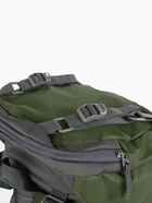 Рюкзак туристический, 65+5 литров, отдел на шнурке, 5 наружных карманов, 2 внутренних кармана, зелёный - Фото 21