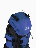 Рюкзак туристический, 90 литров, 6 наружных карманов, шнуровка, синий - Фото 12