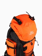 Рюкзак туристический, 90 литров, 6 наружных карманов, шнуровка, оранжевый - Фото 13