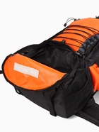 Рюкзак туристический, 90 литров, 6 наружных карманов, шнуровка, оранжевый - Фото 15