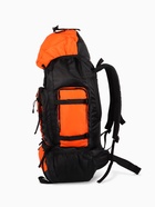 Рюкзак туристический, 90 литров, 6 наружных карманов, шнуровка, оранжевый 10941193