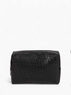 Косметичка ONE COLOR, на молнии, искусственная кожа, чёрная - Фото 9