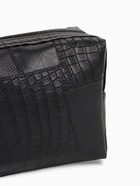 Косметичка ONE COLOR, на молнии, искусственная кожа, чёрная - Фото 4