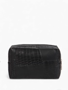 Косметичка ONE COLOR, на молнии, искусственная кожа, чёрная - Фото 8