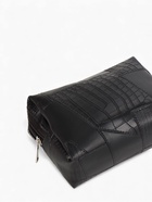 Косметичка ONE COLOR, на молнии, искусственная кожа, чёрная - Фото 7