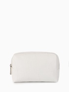 Косметичка ONE COLOR, на молнии, искусственная кожа, белая - Фото 9