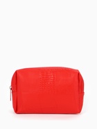 Косметичка дор Одноцвет, 16*5*10, отдел на молнии, красный - фото 23860429