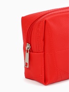 Косметичка ONE COLOR, на молнии, искусственная кожа, красная - Фото 7