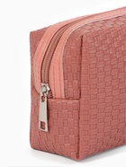 Косметичка универсальная, искусственная кожа, на молнии, тёмно-розовая - Фото 6