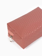 Косметичка универсальная, искусственная кожа, на молнии, тёмно-розовая - Фото 8