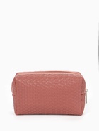 Косметичка универсальная, искусственная кожа, на молнии, тёмно-розовая - Фото 8