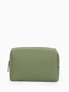 Косметичка универсальная, искусственная кожа, на молнии, зелёная - Фото 3