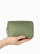 Косметичка дор Плетенка, 16*5*10, отдел на молнии, хаки - фото 23860474