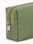 Косметичка универсальная, искусственная кожа, на молнии, зелёная - Фото 5