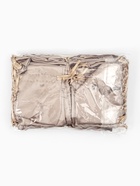 Набор мешочков подарочных, атласные, 50 шт. 7×9 см, бежевый - Фото 4