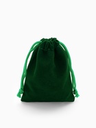 Набор мешочков подарочных, бархатные, 50 шт. 7×9 см (±1 см), зелёный - Фото 1