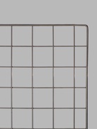 Сетка торговая 56×150, окантовка 6 мм, пруток - 4 мм, цвет хром - фото 23599486