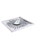 УЦЕНКА Часы настенные интерьерные «Лепестки», дерево, металл, бесшумные, плавный ход, d=59 см, циферблат d=22 см, от батарейки 1×АА - Фото 8