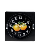 УЦЕНКА Часы настенные для кухни «Фрукты», для дома и дачи, 15×15 см, d=13 см - Фото 1
