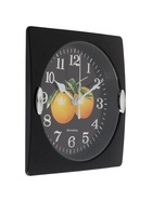 УЦЕНКА Часы настенные для кухни «Фрукты», для дома и дачи, 15×15 см, d=13 см - Фото 2