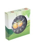 УЦЕНКА Часы настенные для кухни «Фрукты», для дома и дачи, 15×15 см, d=13 см - Фото 7