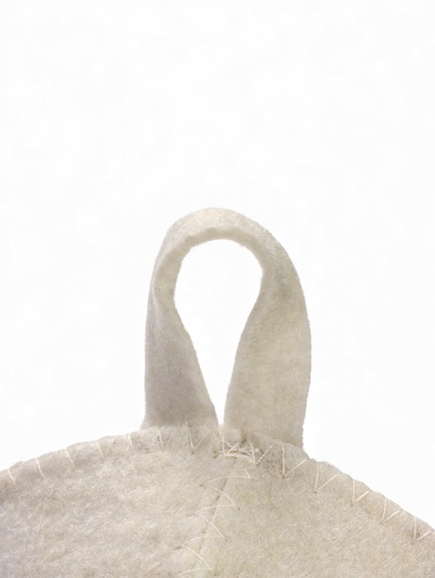 Шапка для бани и сауны «100% мужик. Мышцы», полиэфир, шерсть