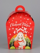 Коробка подарочная пасхальная «Красна девица», 17×17×26 см 10967586