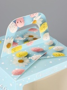 Коробка подарочная пасхальная с окном «Небесная голубая» 15×15×18 см 10967589