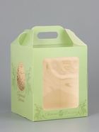 Коробка подарочная пасхальная, тиснение золотой фольгой «Золотая Пасха» 15×15×18 см 10967595