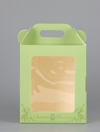 Коробка подарочная пасхальная, тиснение золотой фольгой «Золотая Пасха» 15×15×18 см 10967595